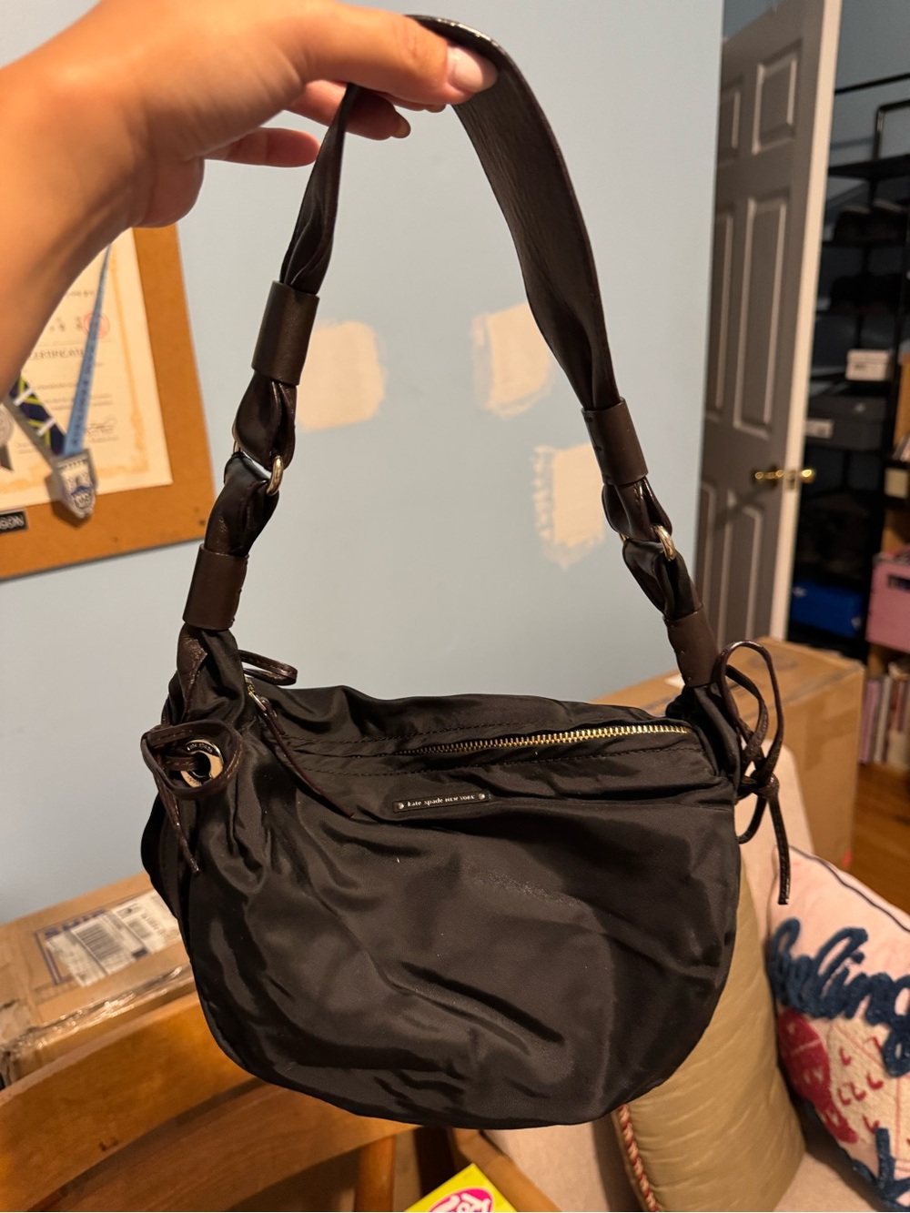 Kate spade nylon hobo bag